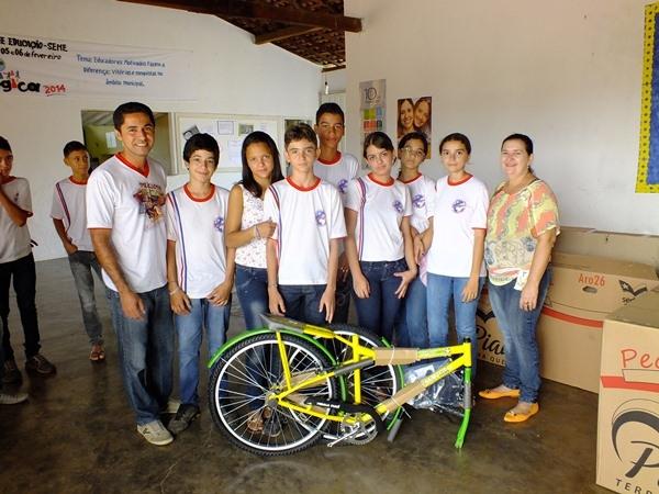 Secretaria Municipal de Educação de Dom Expedito Lopes entrega  bicicletas do Programa Pedala Piauí.  - Imagem 7