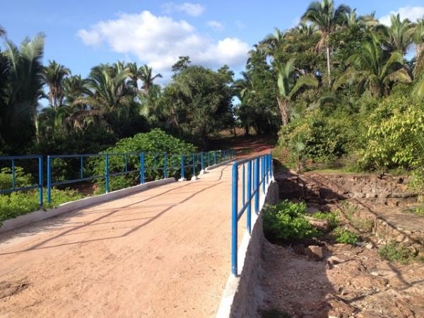 Prefeitura recupera ponte do Riacho do Santiago - Imagem 1