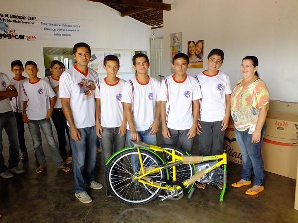 Secretaria Municipal de Educação de Dom Expedito Lopes entrega  bicicletas do Programa Pedala Piauí.  - Imagem 8