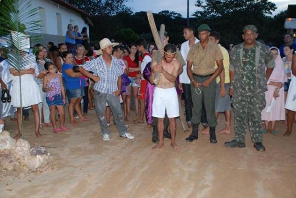Encenação do Martírio de Jesus Cristo é Realizado no Brejo da Fortaleza - Imagem 1