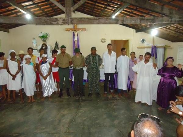 Encenação do Martírio de Jesus Cristo é Realizado no Brejo da Fortaleza - Imagem 100