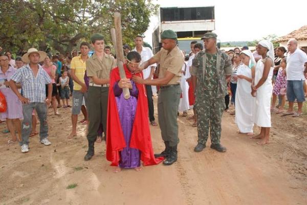 Encenação do Martírio de Jesus Cristo é Realizado no Brejo da Fortaleza - Imagem 58