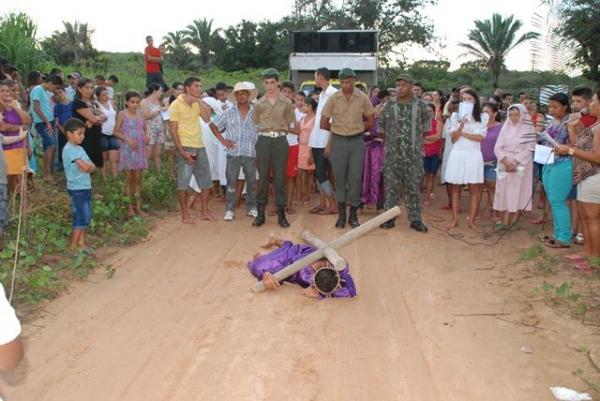 Encenação do Martírio de Jesus Cristo é Realizado no Brejo da Fortaleza - Imagem 5