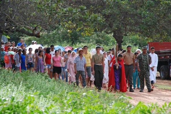 Encenação do Martírio de Jesus Cristo é Realizado no Brejo da Fortaleza - Imagem 69