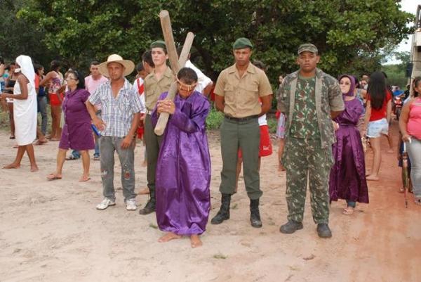 Encenação do Martírio de Jesus Cristo é Realizado no Brejo da Fortaleza - Imagem 21