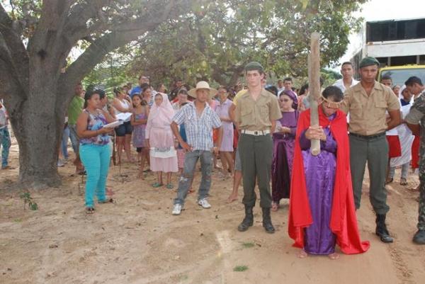 Encenação do Martírio de Jesus Cristo é Realizado no Brejo da Fortaleza - Imagem 59
