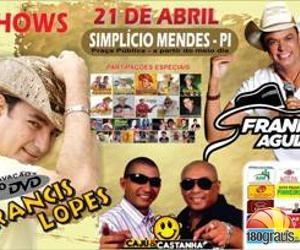 Gravação do 6ºDVD de Francis Lopes em Simplício Mendes. - Imagem 1