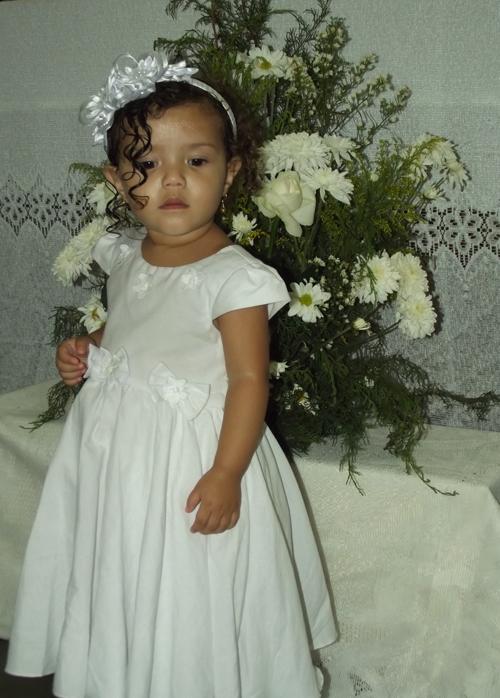 O batismo de Maria Nayane realizado durante celebração da páscoa em Brasileira - Imagem 9