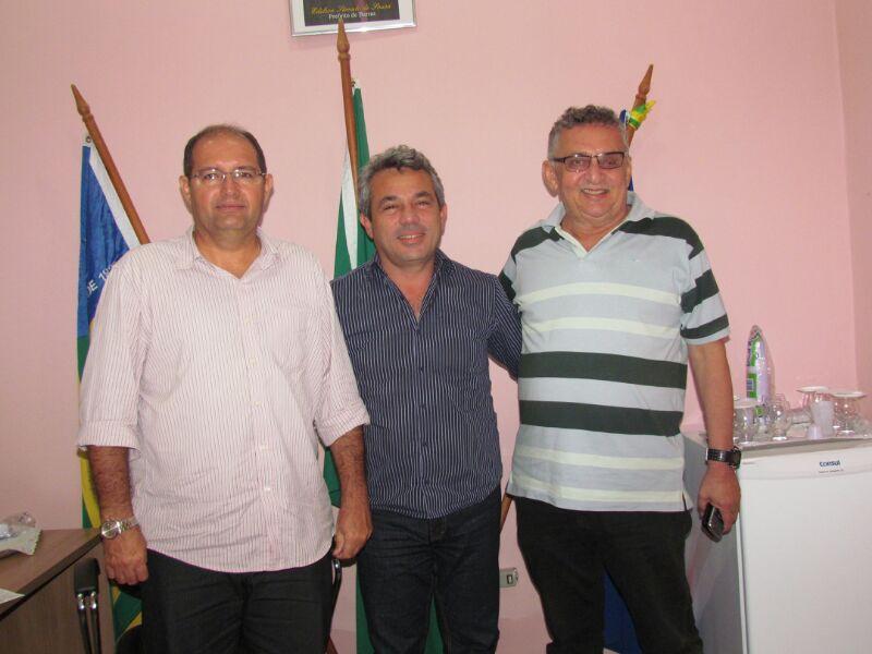 Edílson Capote recebe visita do Presidente da Agespisa