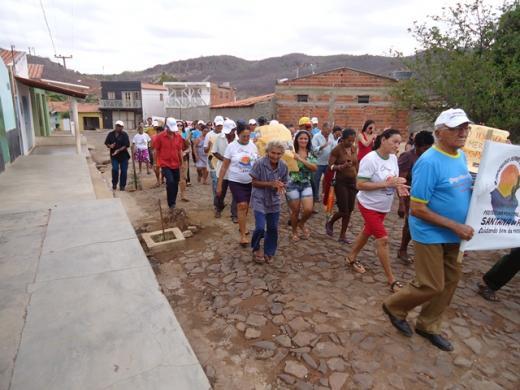 Secretaria de Saúde organiza Caminhada em alusão ao aniversário de Santana do Piauí .