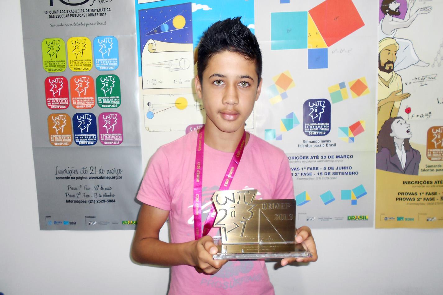 Depoimento do  aluno Matheus leal da Rocha