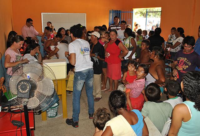 Postos de saúde tiveram movimento intenso no dia D de vacinação contra a gripe em Cocal