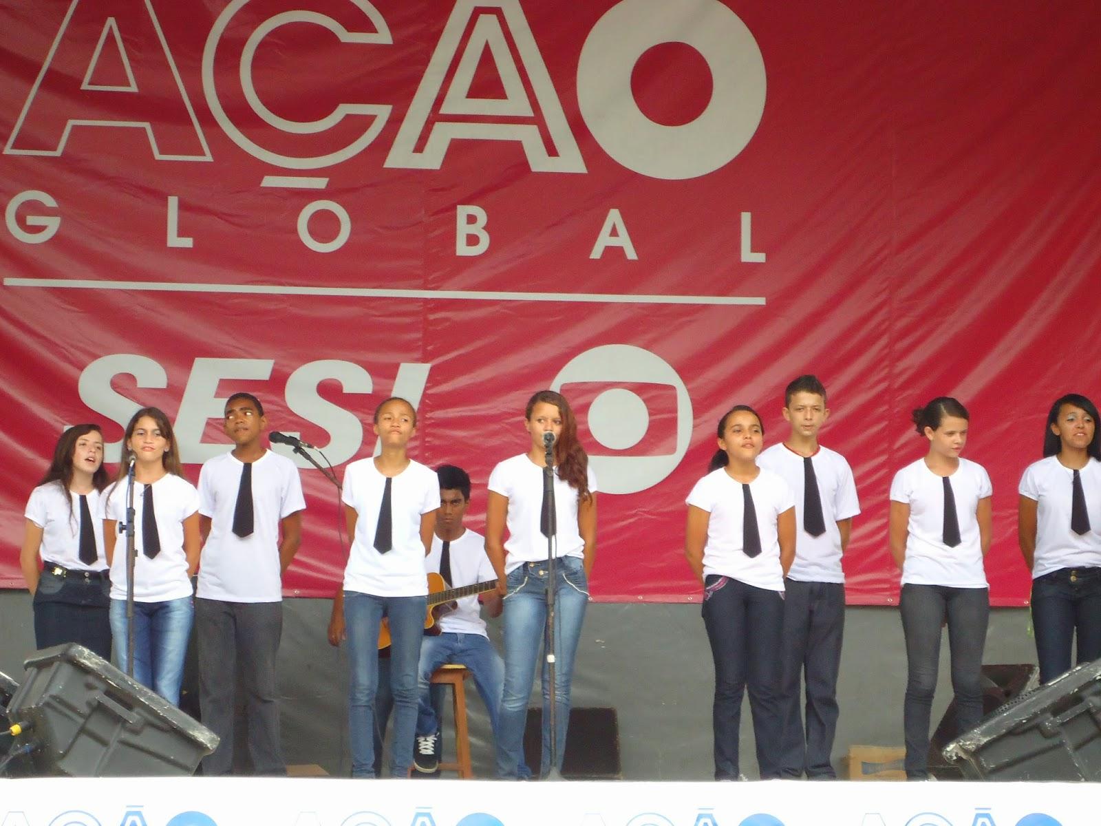 Ação Global 2014 reúne milhares de pessoas em Angical