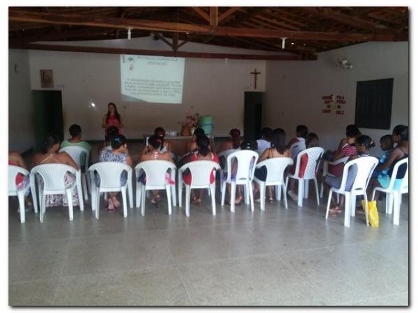 Reunião do Grupo de apoio e orientação e gestante do CRAS - Imagem 1