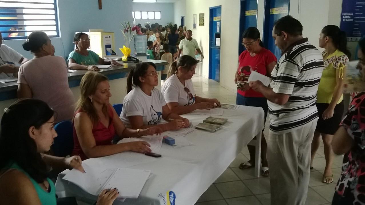 População compareceu em Grande Número no Dia D da Campanha de Vacinação Contra Influenza