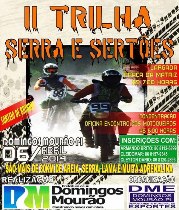 II TRILHA SERRA E SERTÕES será próximo domingo. - Imagem 1