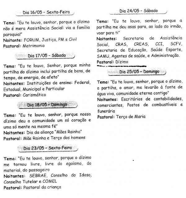 Festejos de Nossa Senhora de Fátima no Bairro de Fátima começa nesta quinta-feira - Imagem 3