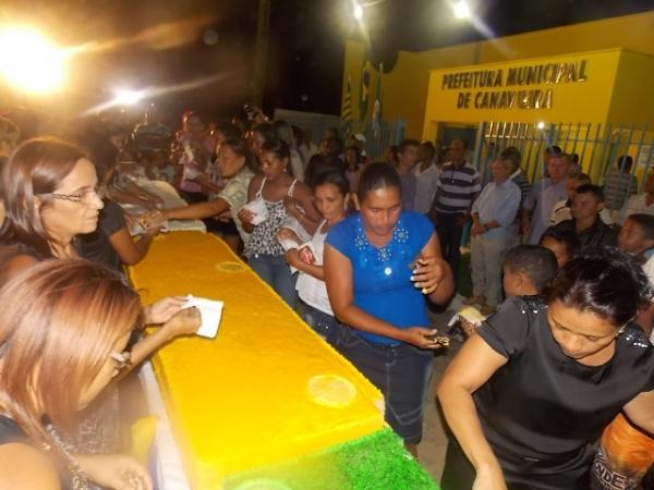 Canavieira comemora 22 anos com inaugurações, corte de bolo e muita festa. - Imagem 5