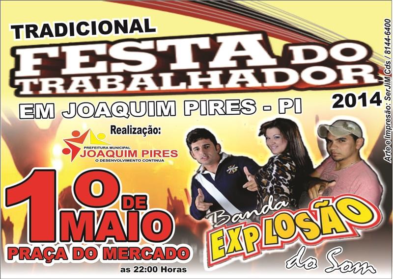 Preparação da Festa do Trabalhador em Joaquim Pires