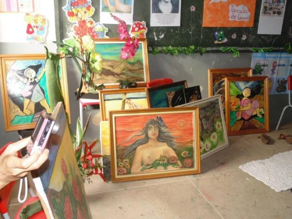 Artista Plástica dar palestra sobre pinturas e artes - Imagem 10