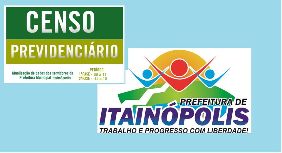 ITAINPREV realiza Censo Previdenciário. 