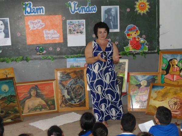 Artista Plástica dar palestra sobre pinturas e artes - Imagem 3