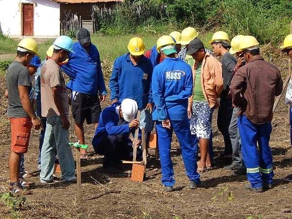 Começa as aulas praticas para os Alunos do Curso de Construção Civil - Imagem 5