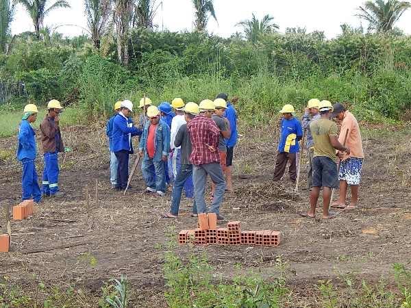 Começa as aulas praticas para os Alunos do Curso de Construção Civil - Imagem 7