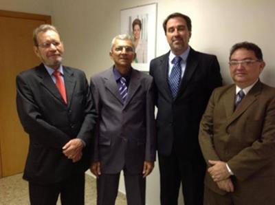 Agamenon Franco reivindica recursos durante audiência com o Ministro das Cidades