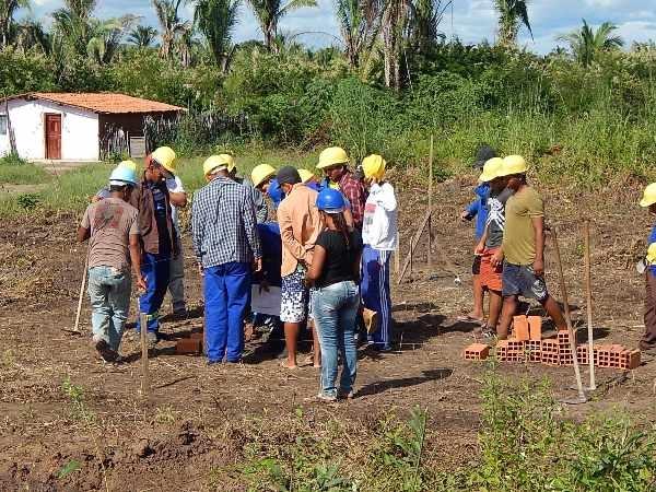 Começa as aulas praticas para os Alunos do Curso de Construção Civil - Imagem 2