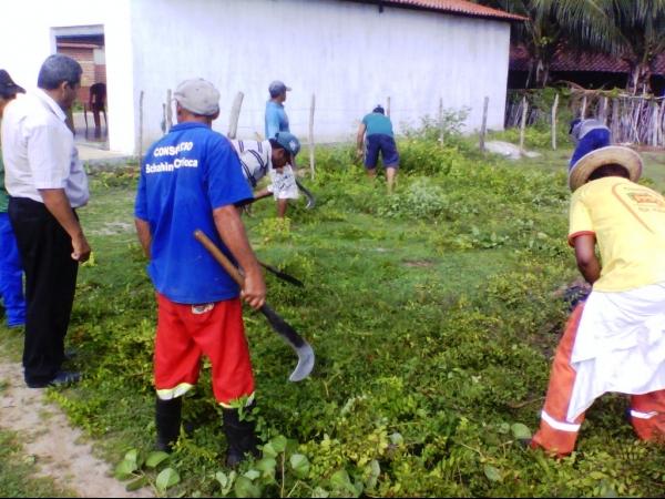 Prefeito Realiza mutirão de limpeza nas principais via de Boa Hora - Imagem 4