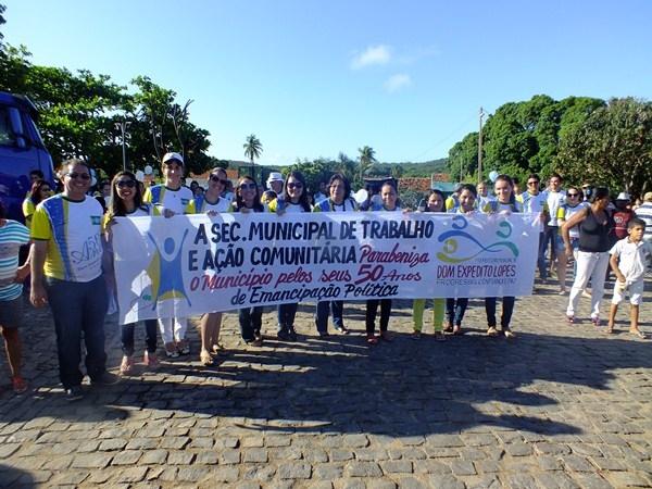 Dom Expedito Lopes: comemora Bodas de Ouro em grande estilo “50 anos de emancipação política” - Imagem 55