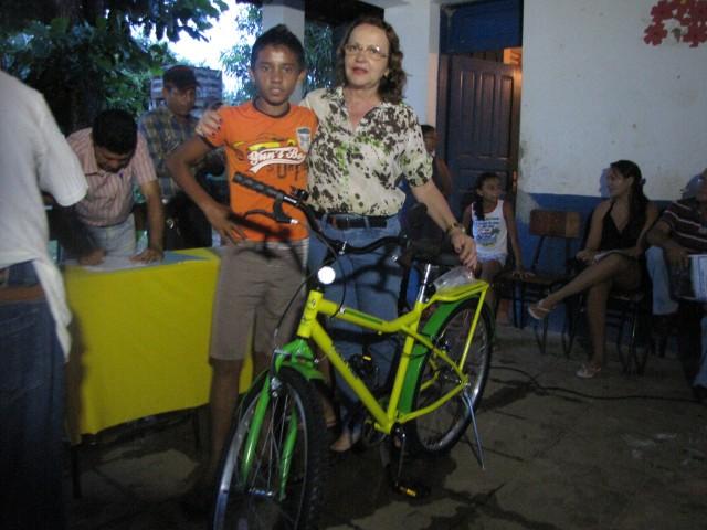 Prefeita vai entregar mais  de 250 bicicletas do pedala Piauí