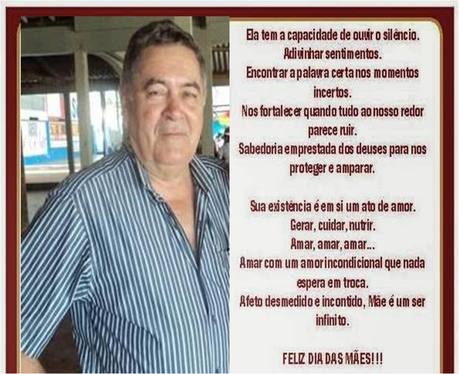  Mensagem do Ex-Prefeito Alcântara as Mães Valencianas