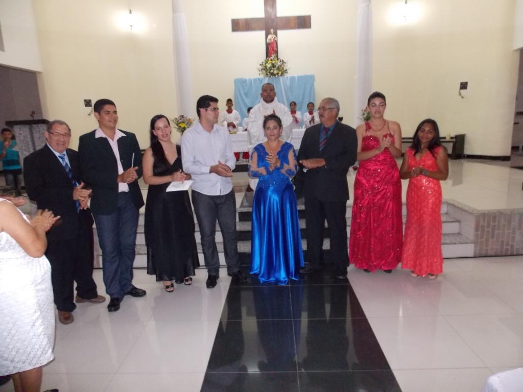 Missa de Ação de Graças pelas Bodas de Prata do casal Carlão Quaresma e Francisca Leão