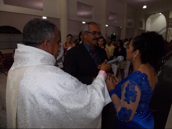 Missa de Ação de Graças pelas Bodas de Prata do casal Carlão Quaresma e Francisca Leão - Imagem 12