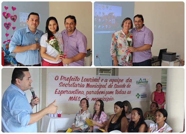 Secretaria Municipal de Saúde realizou festa das Mães em Esperantina