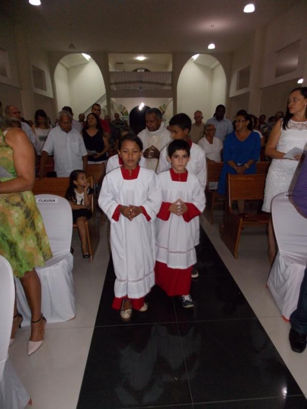 Missa de Ação de Graças pelas Bodas de Prata do casal Carlão Quaresma e Francisca Leão - Imagem 9