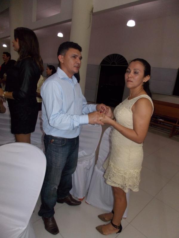 Missa de Ação de Graças pelas Bodas de Prata do casal Carlão Quaresma e Francisca Leão - Imagem 15