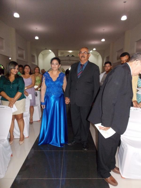 Missa de Ação de Graças pelas Bodas de Prata do casal Carlão Quaresma e Francisca Leão - Imagem 5