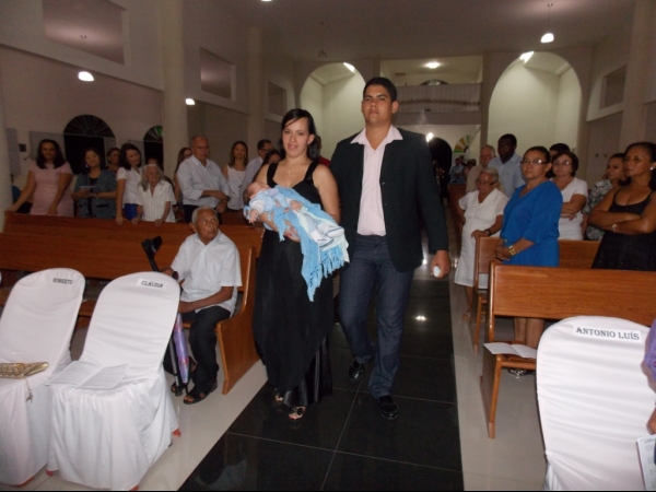 Missa de Ação de Graças pelas Bodas de Prata do casal Carlão Quaresma e Francisca Leão - Imagem 18