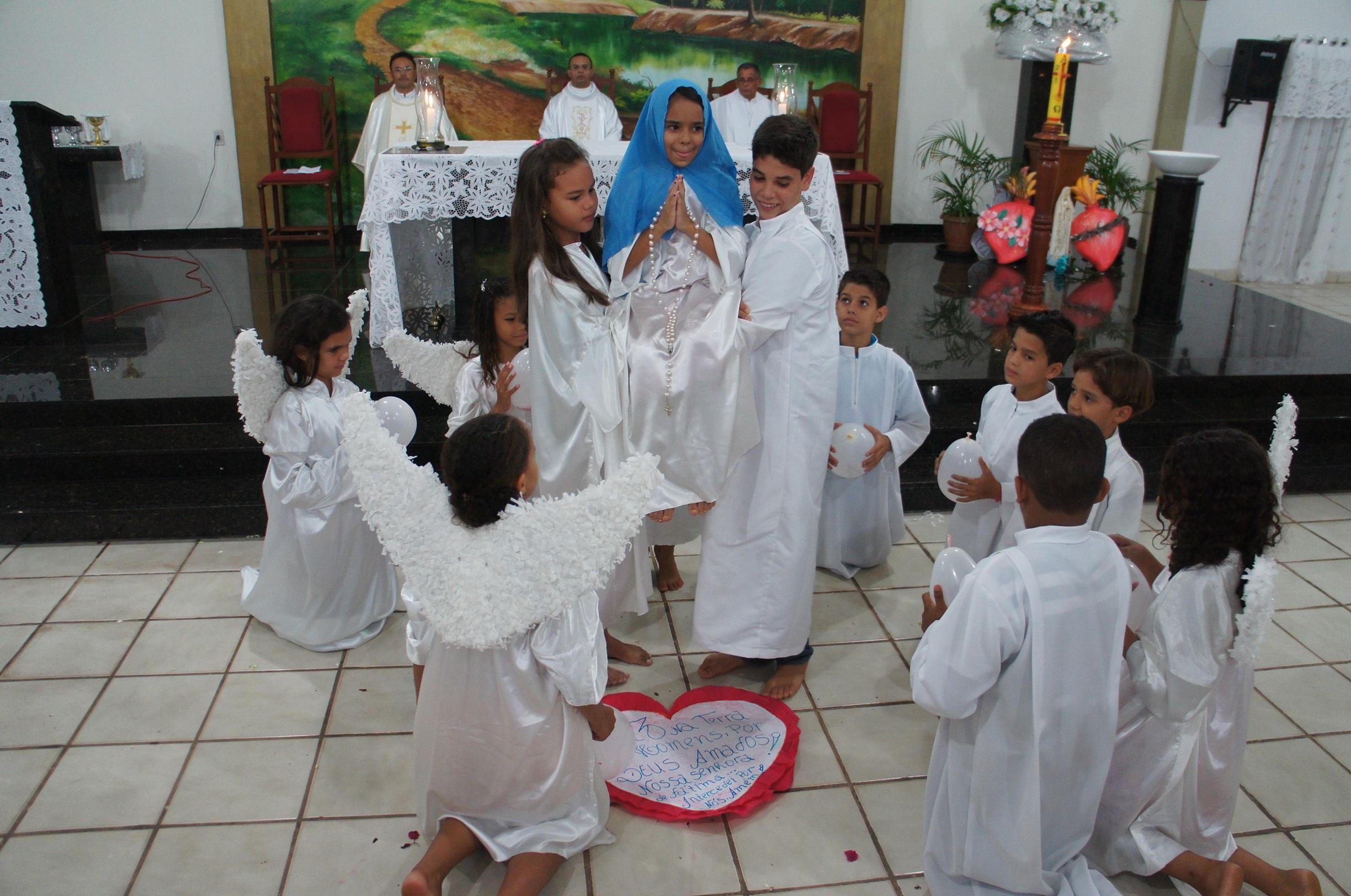 Festejo tem grande participação de fieis 