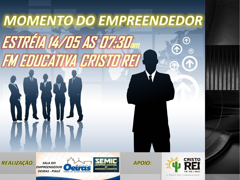 Oeiras terá programa de rádio voltado a classe empresarial