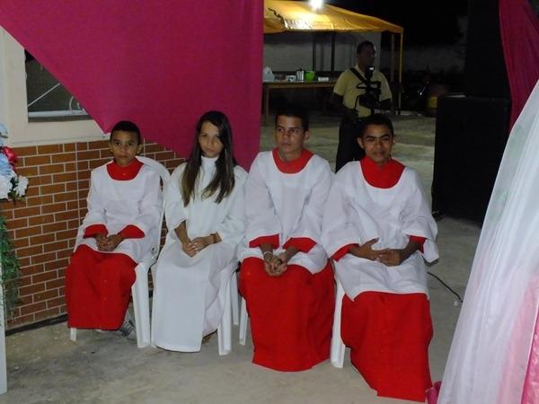 Bispo Dom Plínio Celebra Missa/novena em Homenagem a Nossa Senhora de Fátima na Comunidade Buriti Grande - Imagem 15