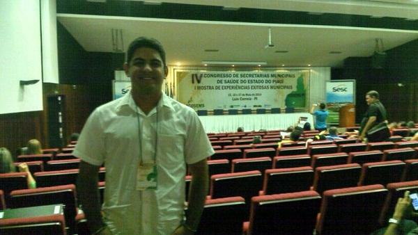 Secretário de Saúde Danilo Rêgo participa do IV Congresso de Secretarias Municipais de Saúde do Estado do Piauí na Cidade de Luiz Correia-PI