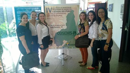 Equipe da Saúde de Água Branca é destaque no IV Congresso de Secretarias Municipais de Saúde do Estado do Piauí