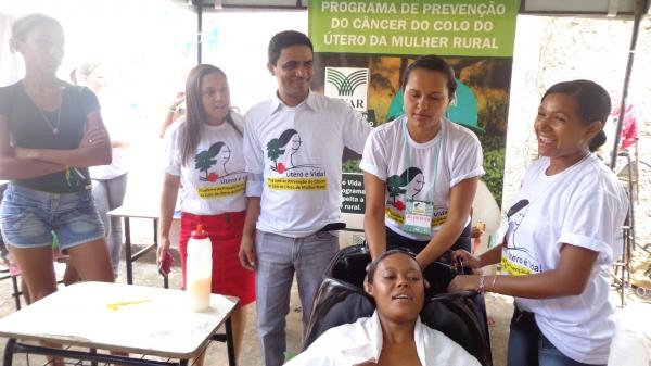 Mutirão Faz Atendimento a 486 Mulheres na Abertura da Semana Cultural que Teve inicio dia 25 de Abril de 2014 - Imagem 5