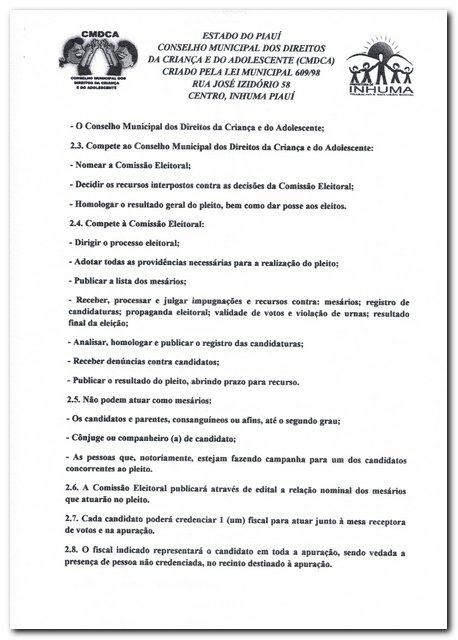 Edital nº 01/2014 - Eleição Suplementar do Conselho Tutelar - Imagem 2