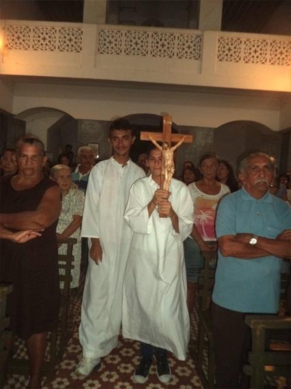 Igreja lotada na penúltima noite de festejo de São Félix de Cantalice - Imagem 2
