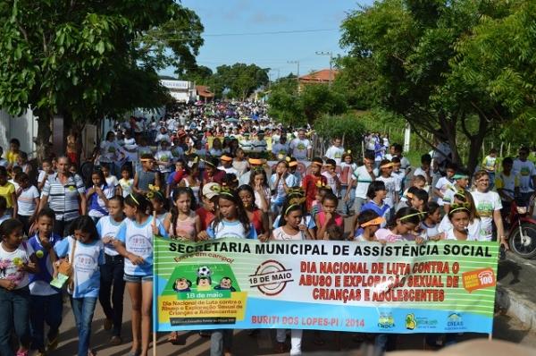 Uma verdadeira multidão sai às ruas para “dizer não” à exploração sexual em Buriti dos Lopes - Imagem 1